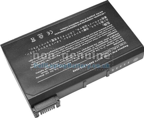 Battery for Dell Inspiron 8200 laptop