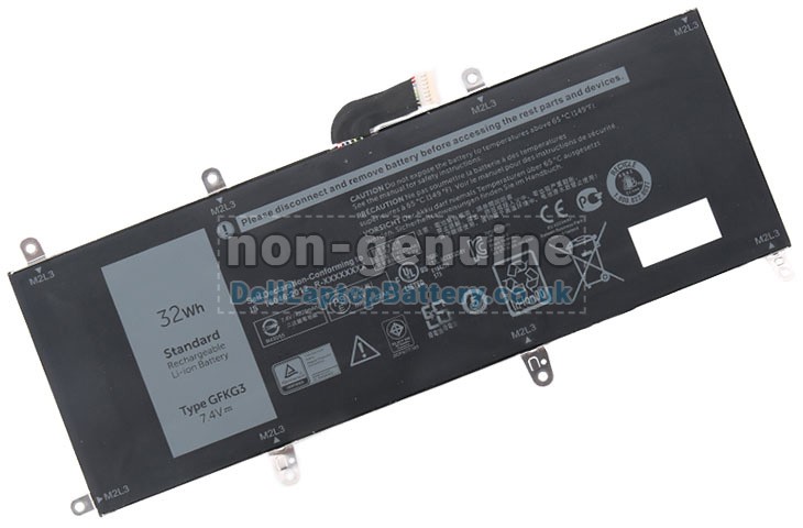 Battery for Dell Venue 10 Pro 5056 laptop