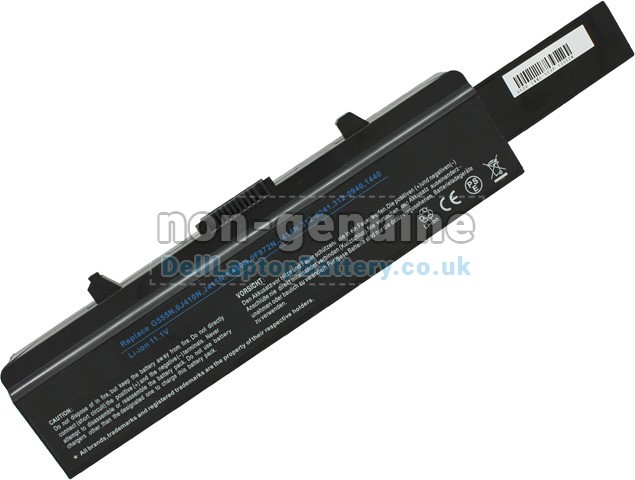 Battery for Dell Inspiron 1750 laptop
