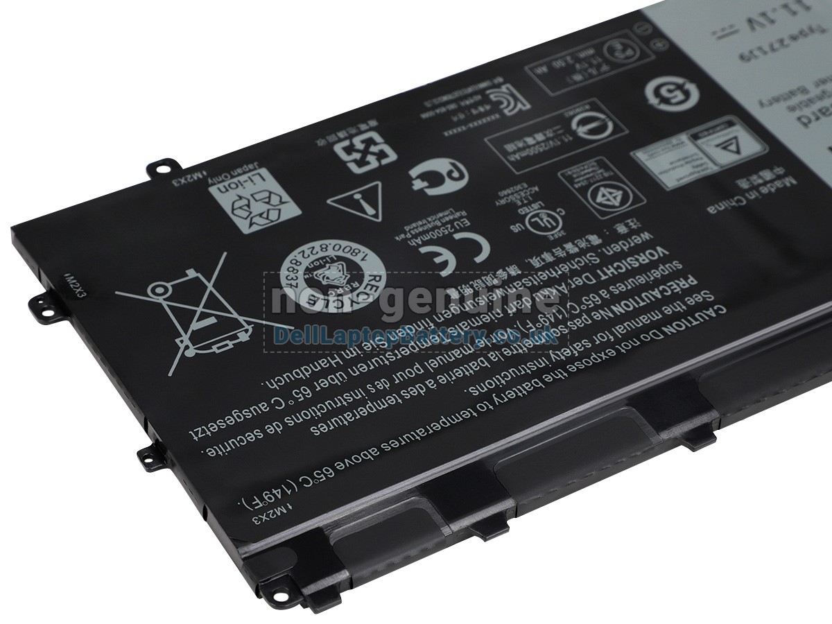 replacement Dell Latitude 13(7350) battery