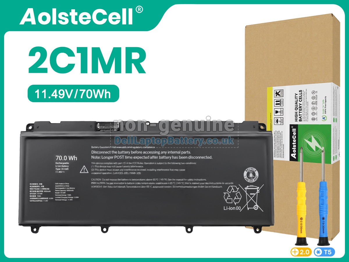 replacement Dell XPS 14 DA14260 battery