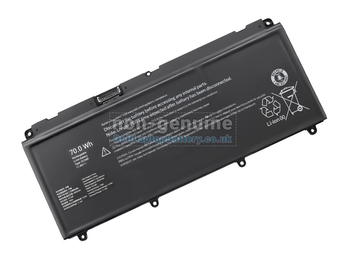 replacement Dell XPS 14 DA14260 battery