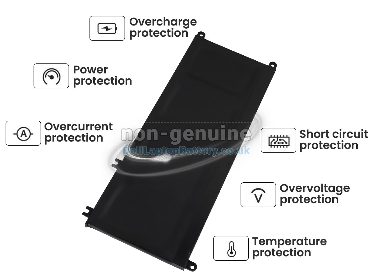 replacement Dell Inspiron 7570 battery