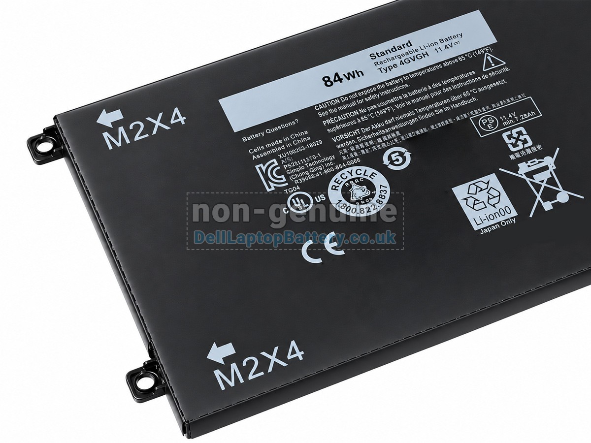 replacement Dell P56F battery