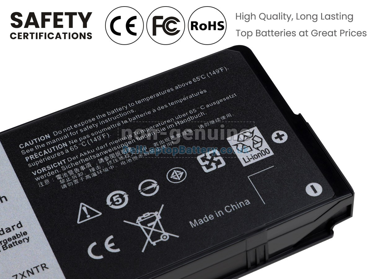 replacement Dell Latitude 12 7202 battery
