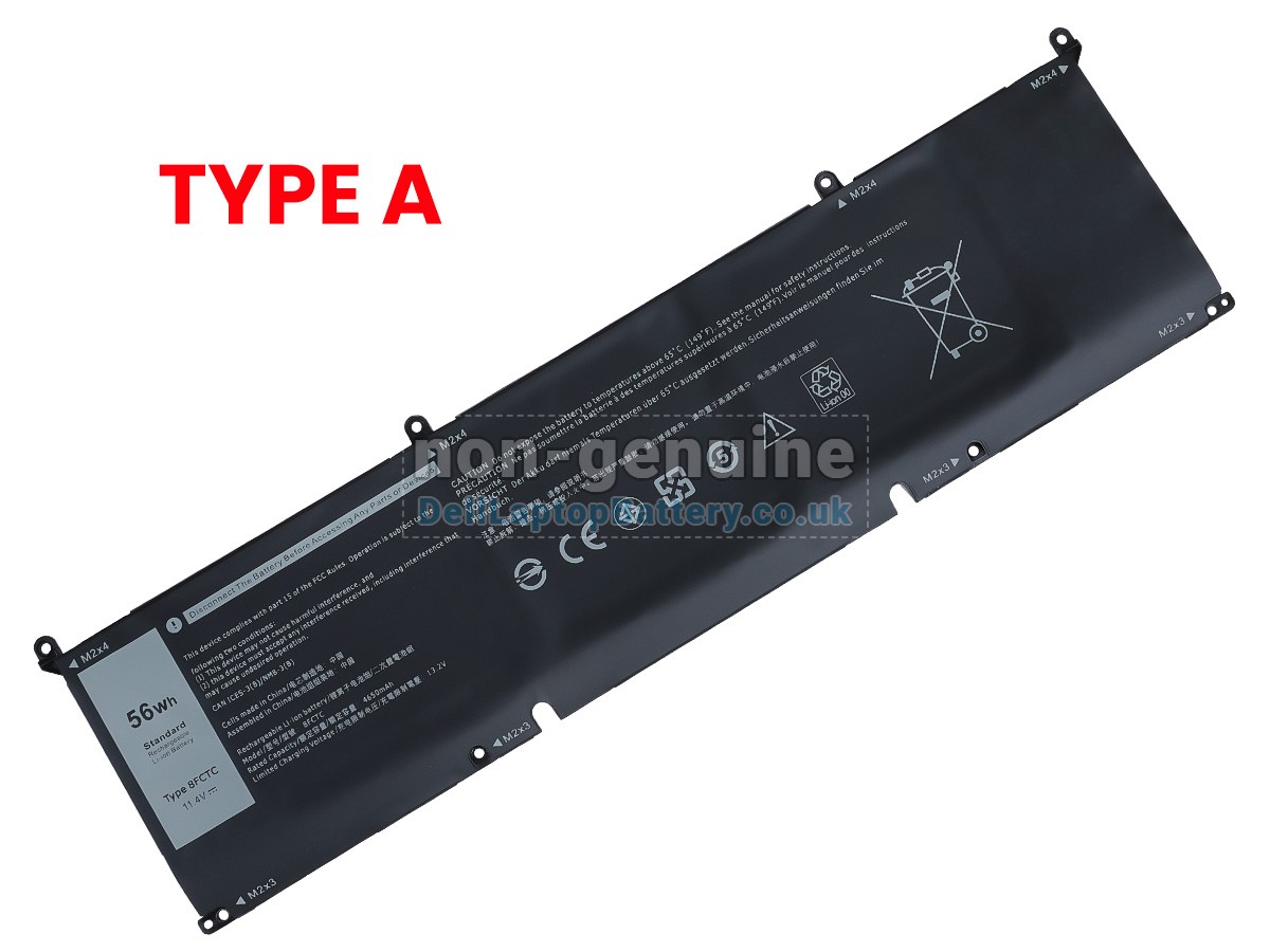 replacement Dell XPS 15 9510 battery