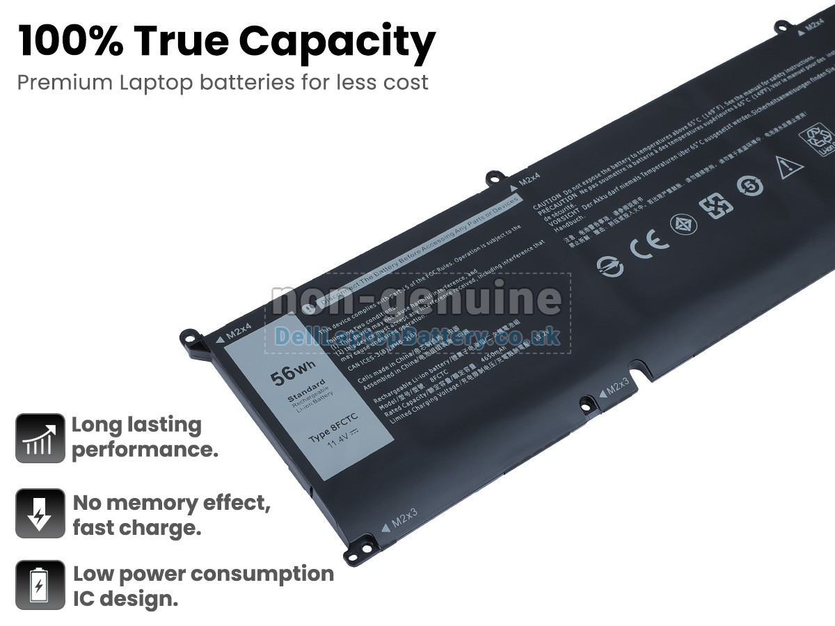 replacement Dell XPS 15 9510 battery