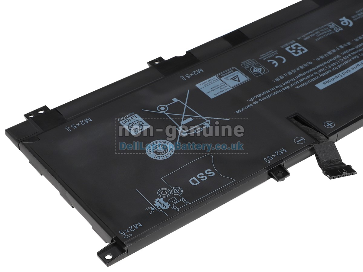 replacement Dell XPS 15 9575 2-IN-1 battery