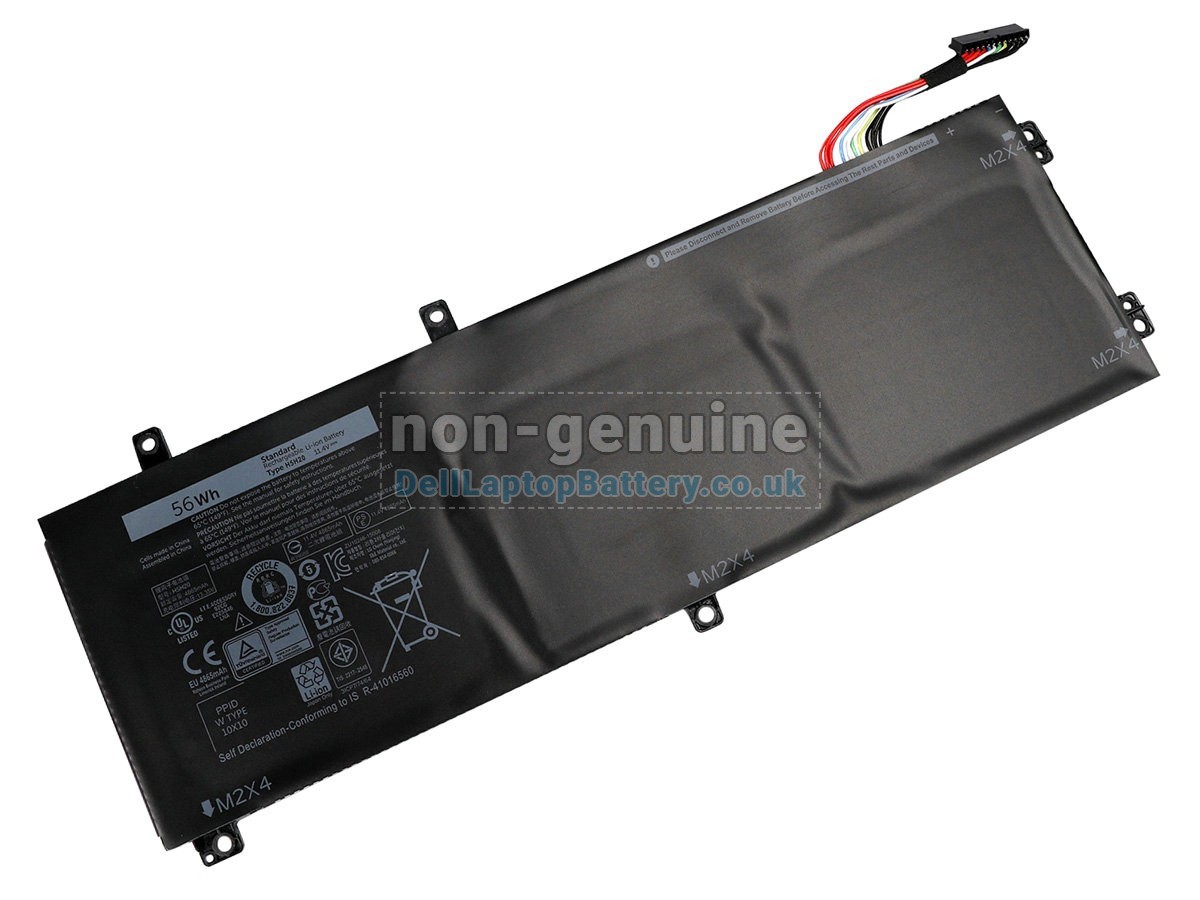 replacement Dell XPS 15 9560 I7-7700HQ battery