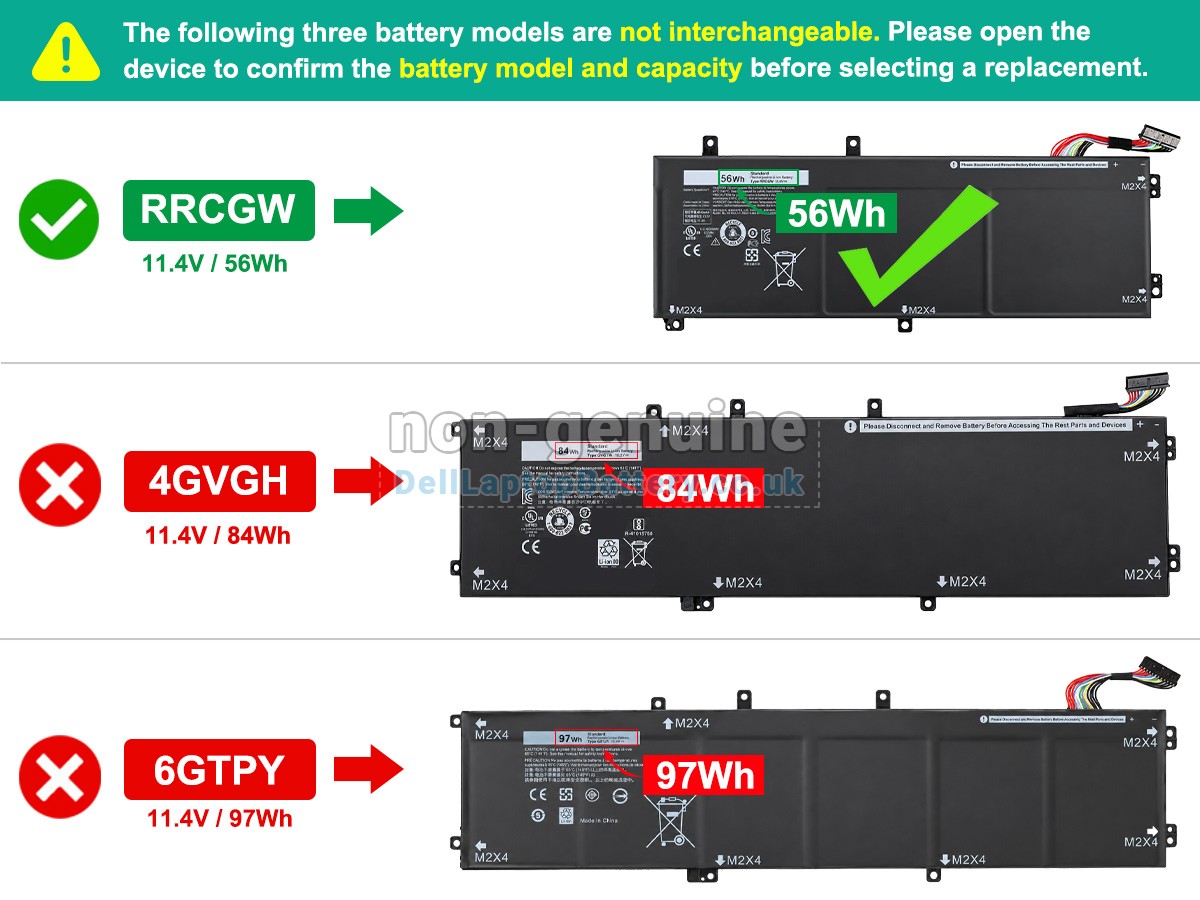 replacement Dell P56F battery
