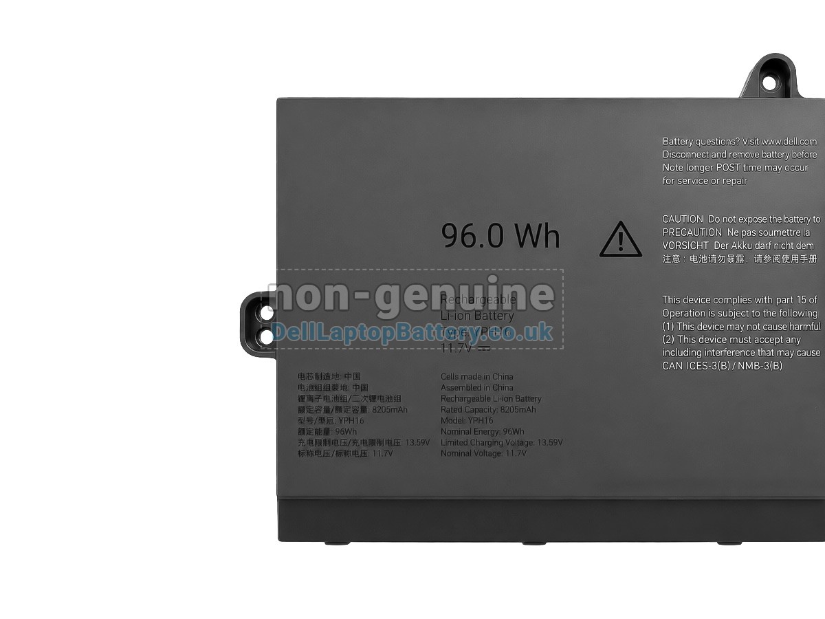 replacement Dell 6DCG2 battery