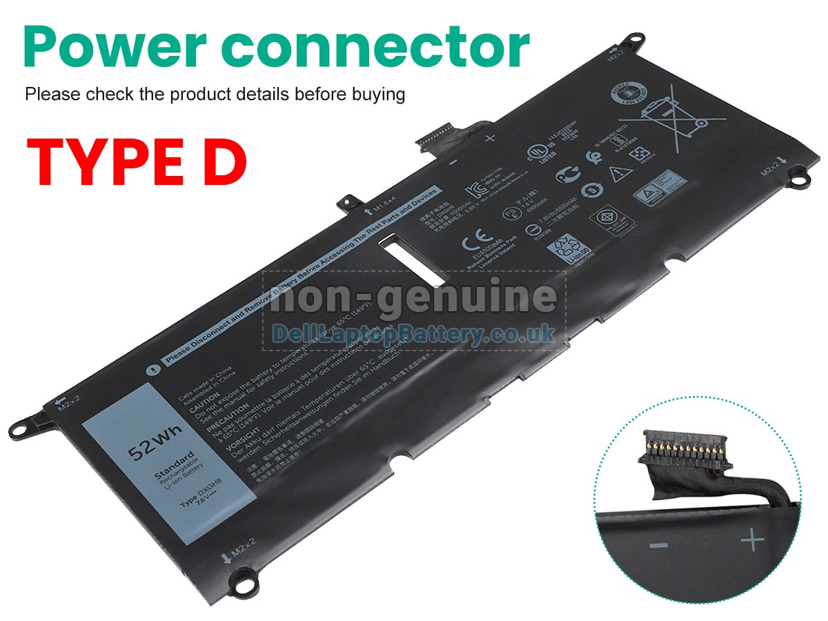 replacement Dell Inspiron 14 7000 battery