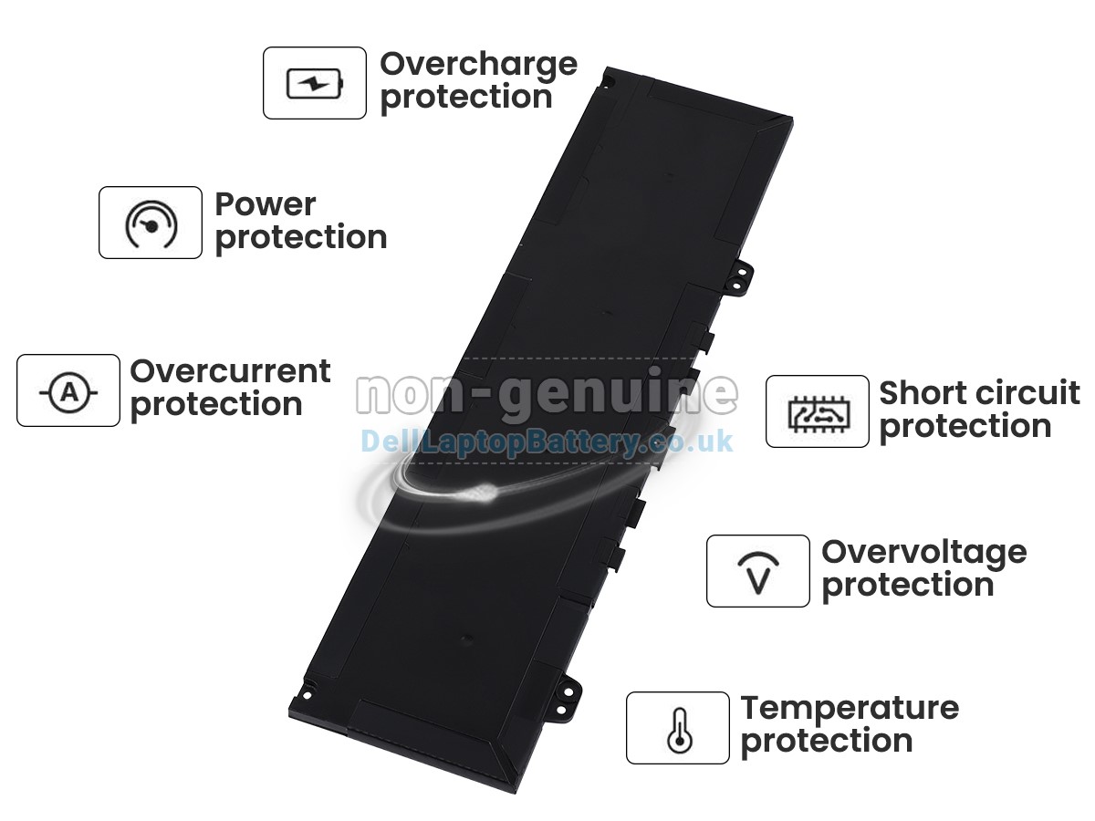 replacement Dell F62G0 battery