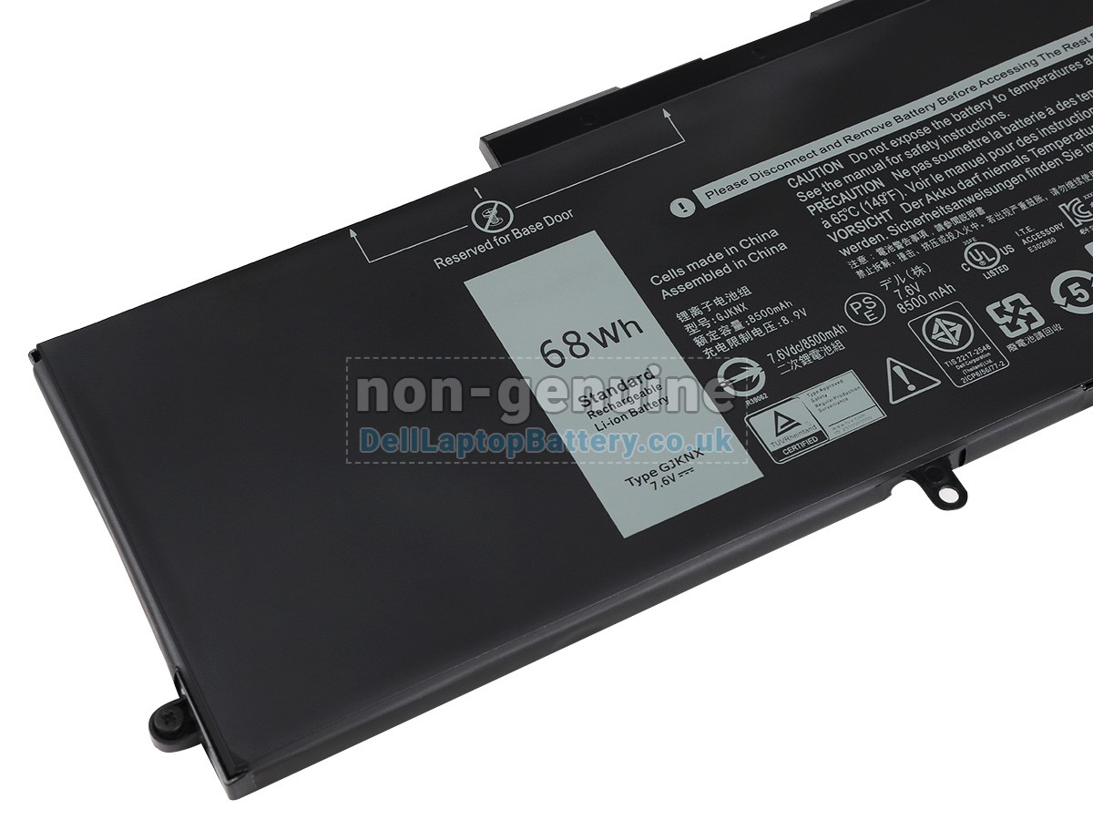 replacement Dell Latitude 5580 battery