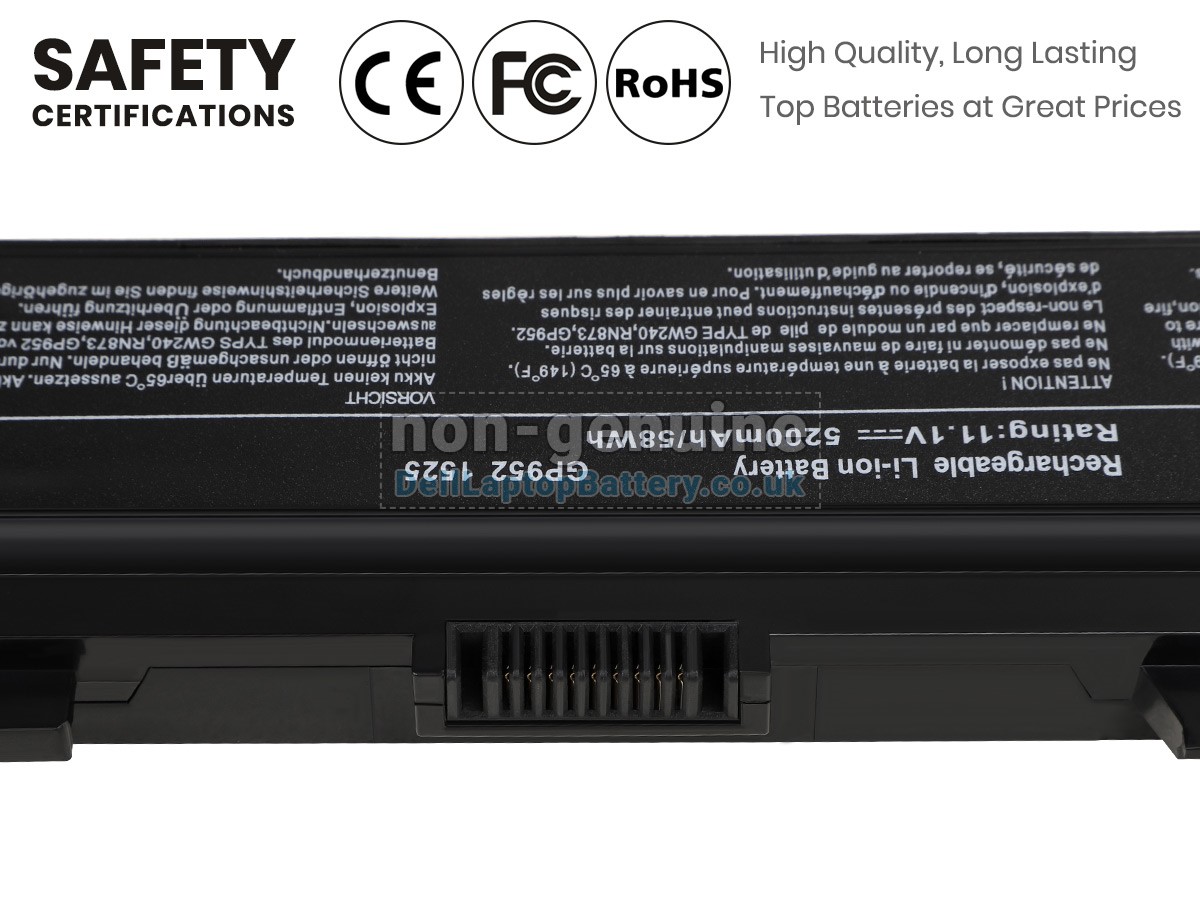 replacement Dell X409G battery