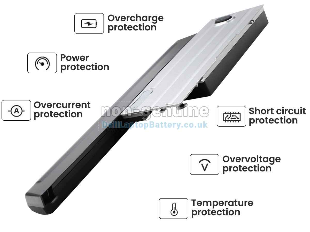 replacement Dell Latitude D630 UMA battery