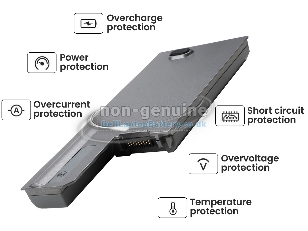 replacement Dell Latitude D531 battery