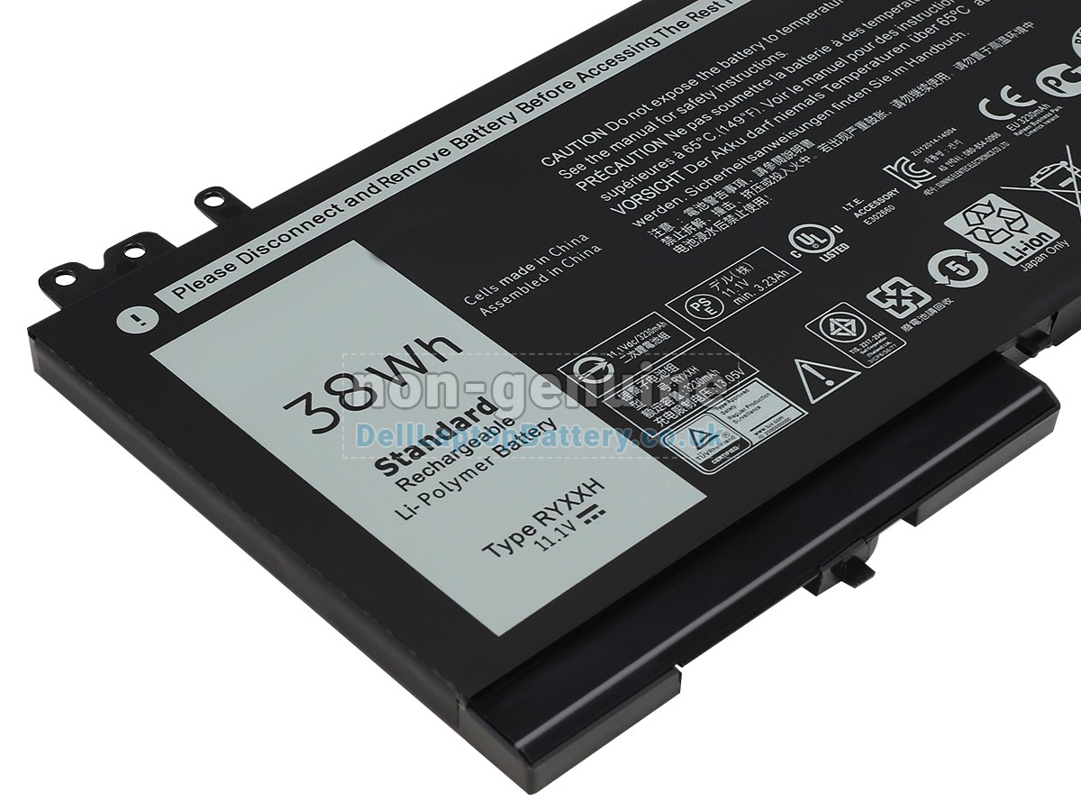 replacement Dell Latitude E5270 battery