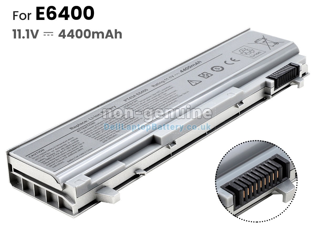 replacement Dell Latitude E6500 battery