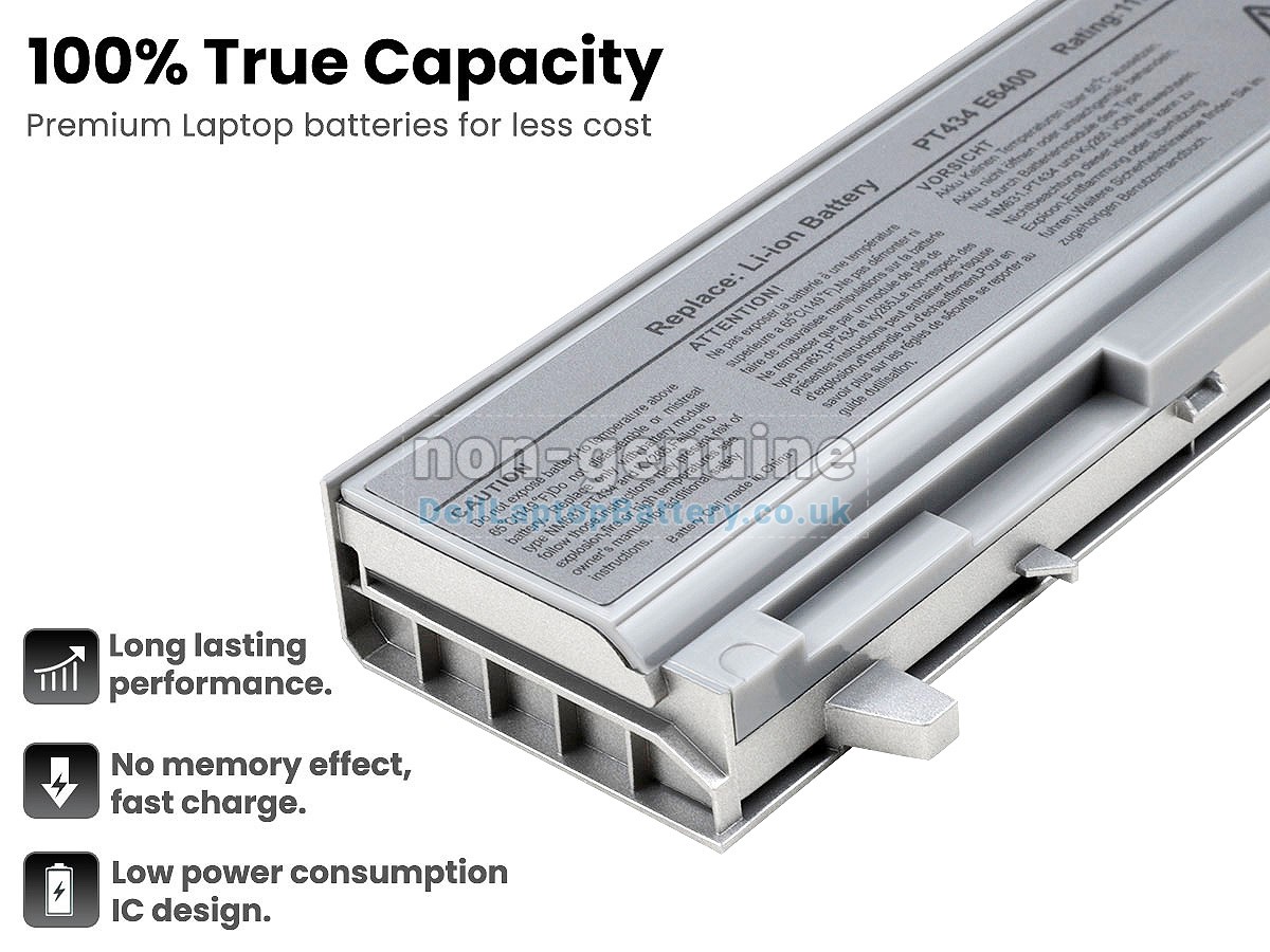 replacement Dell Latitude E6400 ATG battery
