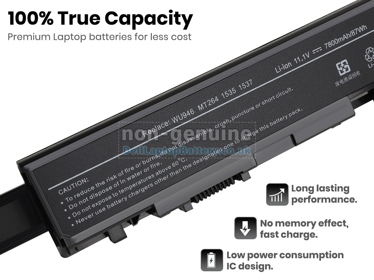 replacement Dell Studio 1536 battery