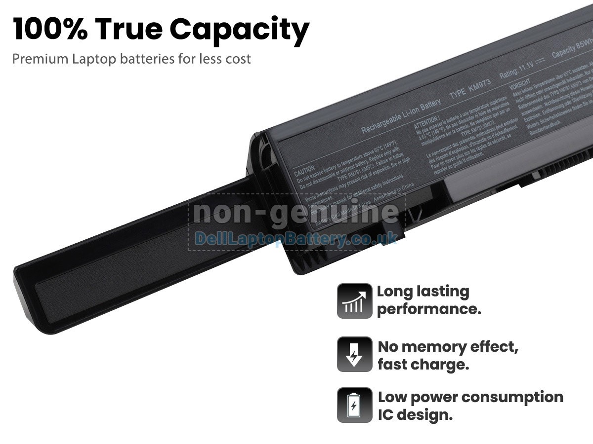 replacement Dell Studio 1737 battery