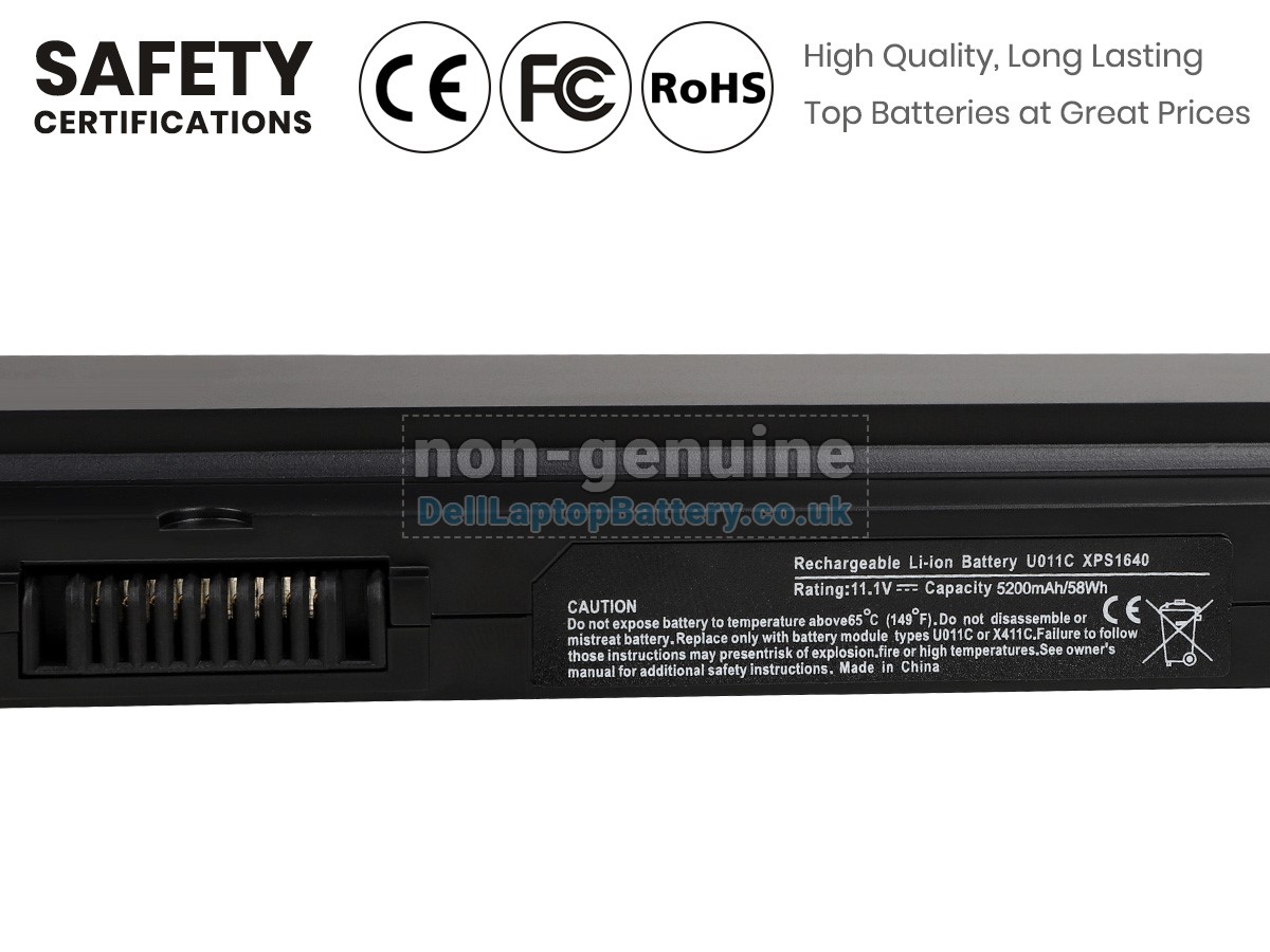 replacement Dell Studio XPS M1647 battery